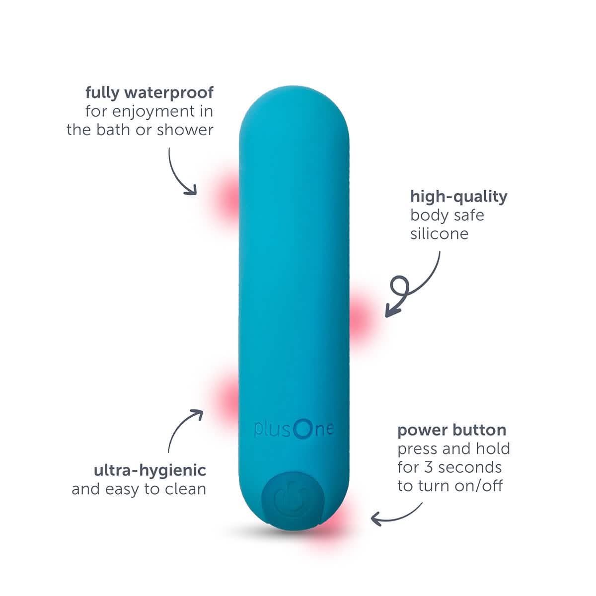 plusOne® vibrating bullet - Image 20